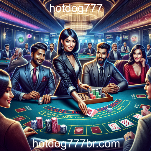 Experiência Imersiva no Cassino Ao Vivo do hotdog777